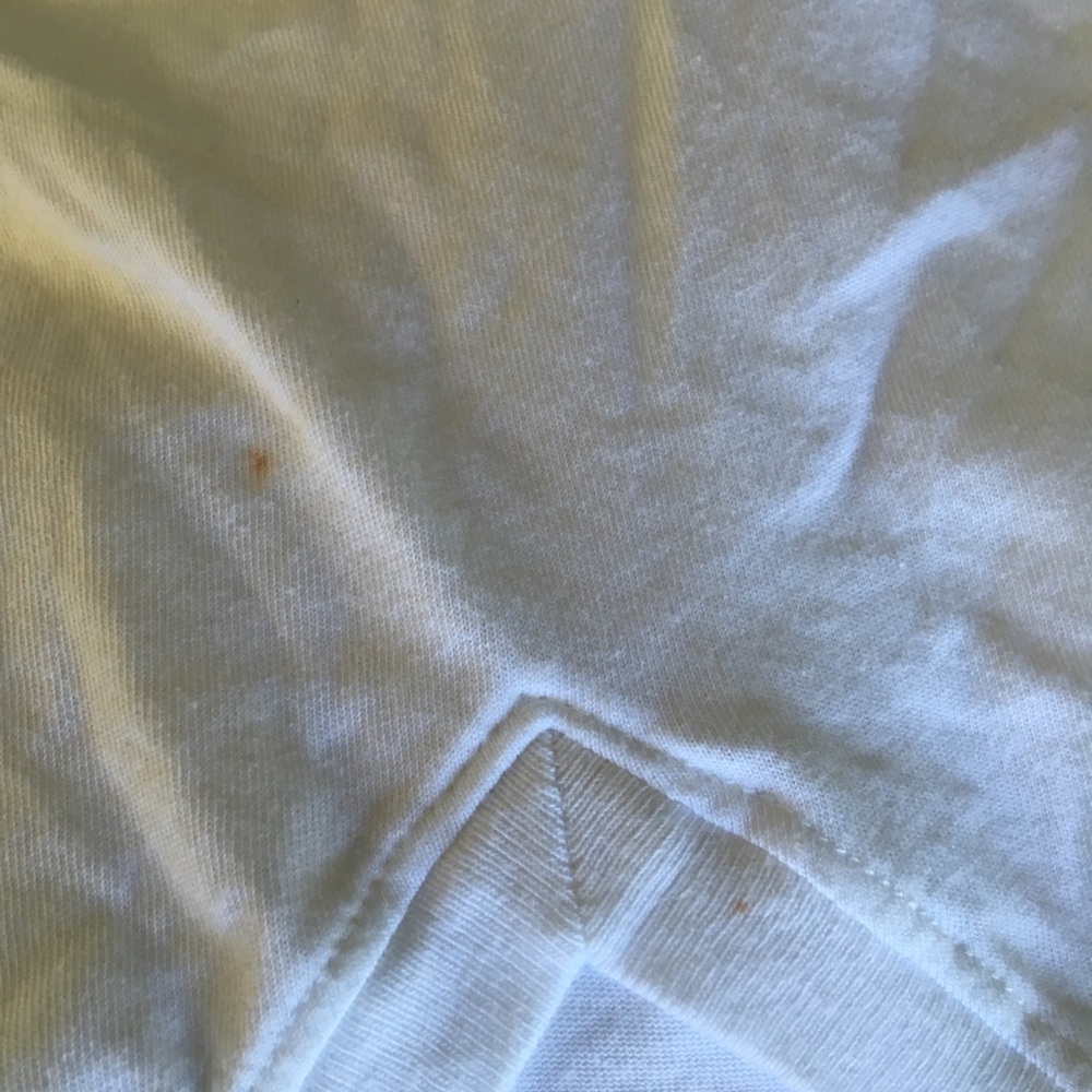 3/$25 Nike V-neck White Women t shirt size M - Picture 7 of 7